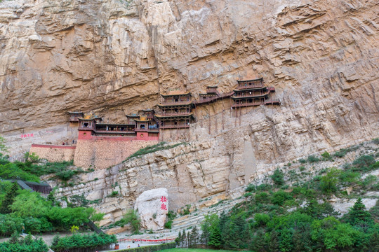 山西浑源北岳恒山悬空寺