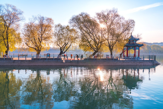 南阳湖风景