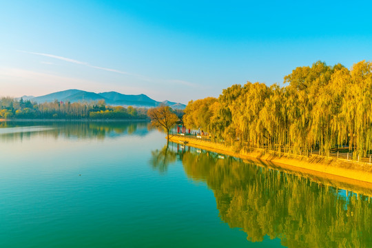 青州南阳湖风景