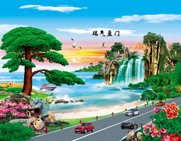 瑞氣盈門