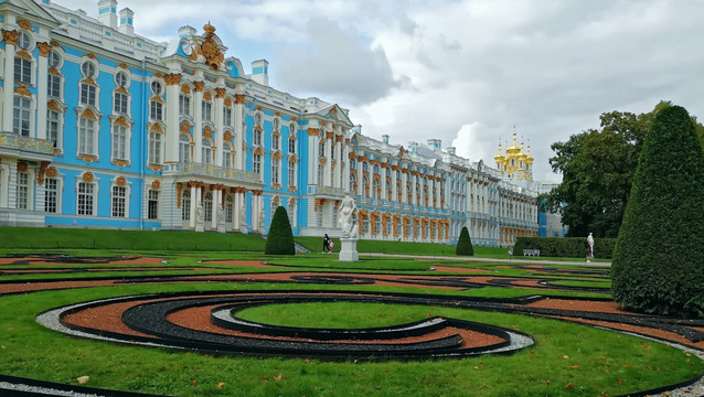 俄罗斯人文景观叶卡捷琳娜宫