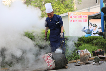 老式爆米花