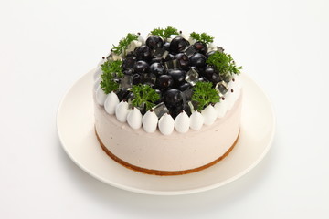 蓝莓香浓芝士蛋糕