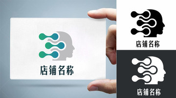 创意头脑风暴logo标志商标