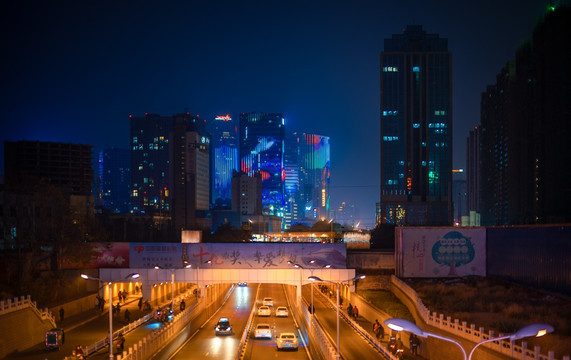 石家庄夜景