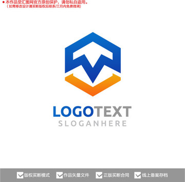 M字母標(biāo)志logo