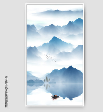 中國(guó)風(fēng)水墨背景墻