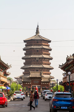 山西应县佛宫寺释迦塔