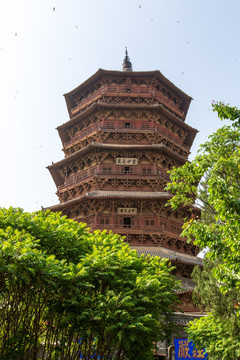 山西应县佛宫寺释迦塔