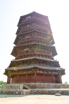 山西应县佛宫寺释迦塔