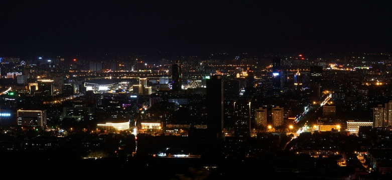济南城市夜景