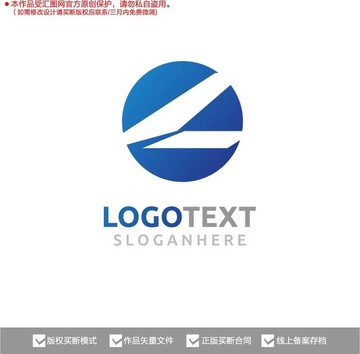 L字母标志logo