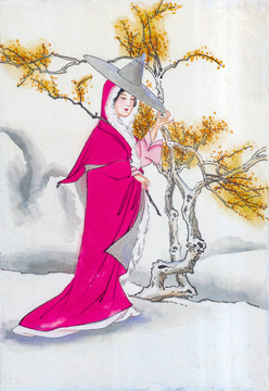朱良材古代女子