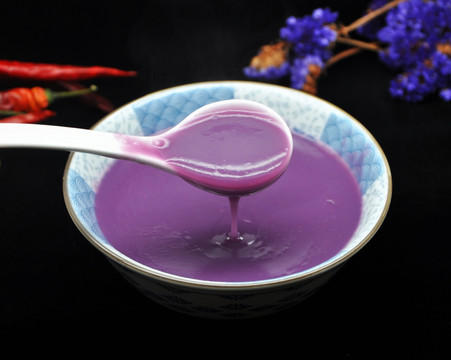 紫薯糊