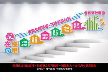 社區(qū)樓道文化墻