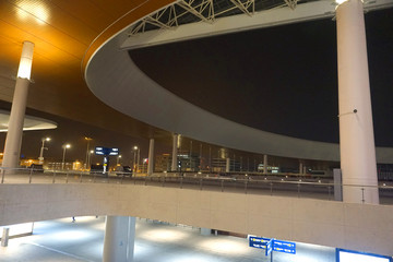 港珠澳大桥珠海公路口岸夜景