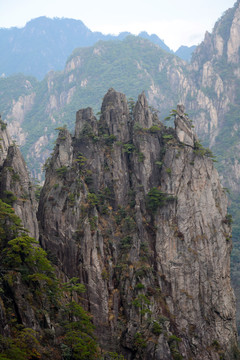 黄山五指峰