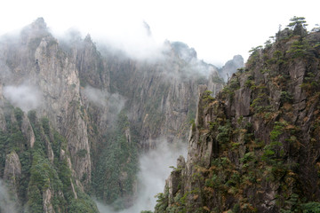 水墨黄山