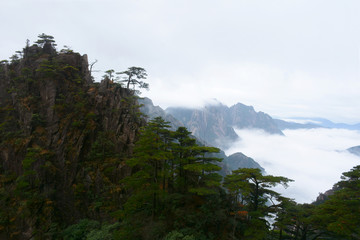 水墨黄山