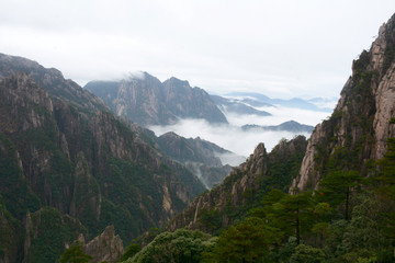 水墨黄山