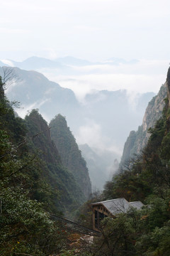 水墨黄山