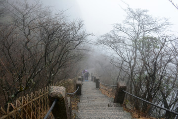 黄山登山道