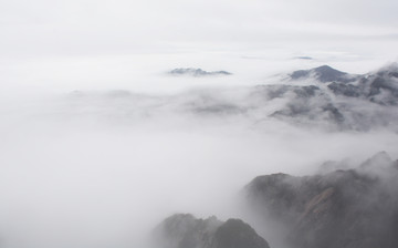 水墨黄山