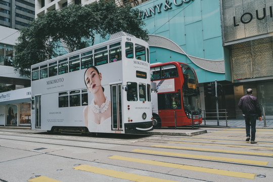 香港街道街景