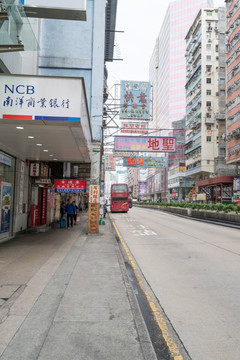 香港街道街景