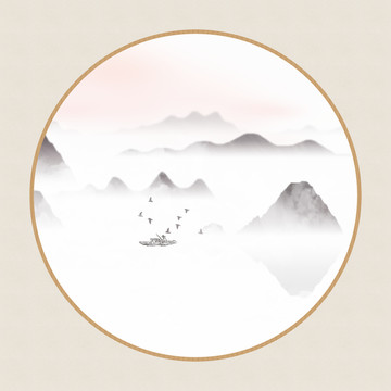 現(xiàn)代水墨掛畫
