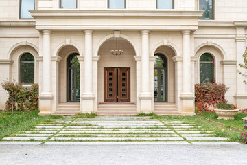 欧式古典建筑大门