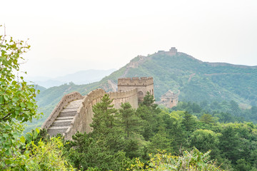 夏天金山岭长城