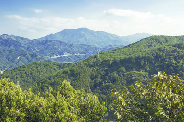 山与山的依靠