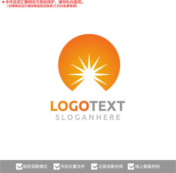 太陽原創(chuàng)標志logo