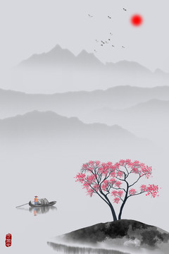 新中式山水