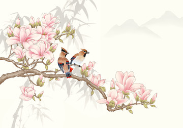 工筆花鳥