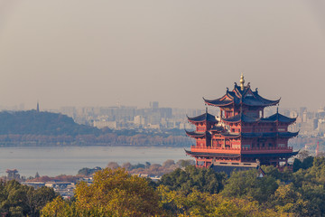 杭州西湖城隍阁城隍庙吴山