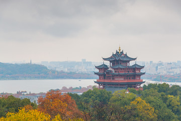 杭州西湖城隍阁城隍庙吴山