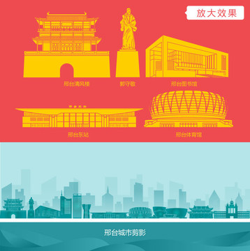 邢臺(tái)城市剪影