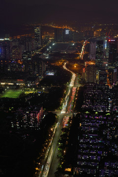 深圳福田夜景