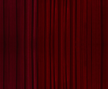 金丝绒面料舞台红色背景布展示