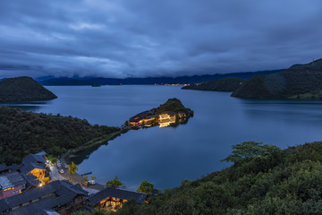 云南泸沽湖风光