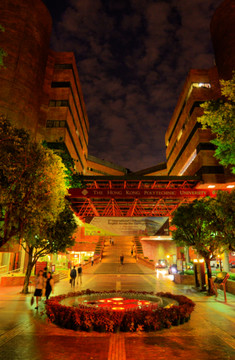 香港理工大学夜景