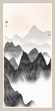 高清水墨中国画