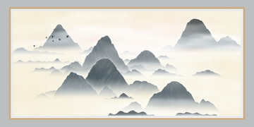 寫意山水畫