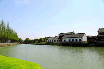 浙江宁波奉化滕头村