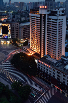 广州宾馆夜景