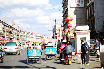 拉萨街景