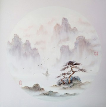 新中式风景