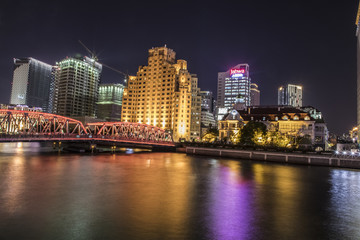 上海外白渡桥夜景